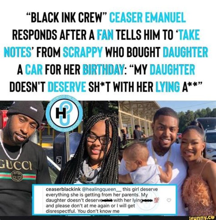 Cheyenne Emanuel Allegations, What Happened To Caesar Daughter From Black Ink?