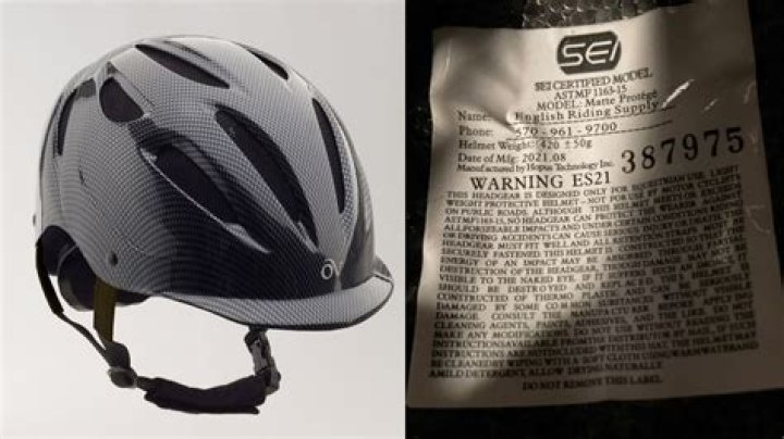 Equestrian helmets recall: reason, refund, and all you need to know