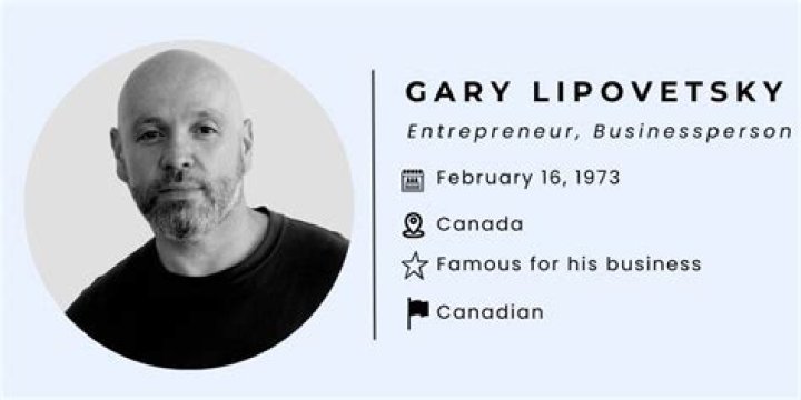 Gary Lipovetsky Net Worth, Income, Salary, Earnings, Biography