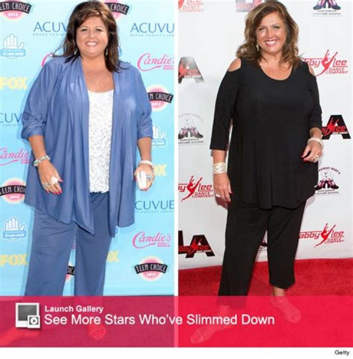 How did Abby Lee Miller lose weight?