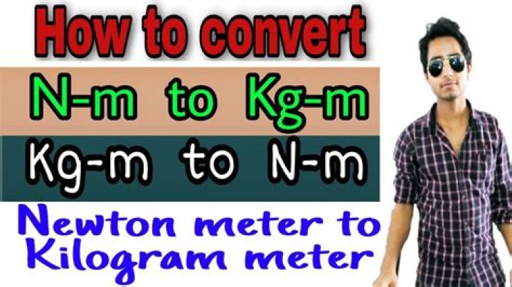 How do you convert nm to kg cm