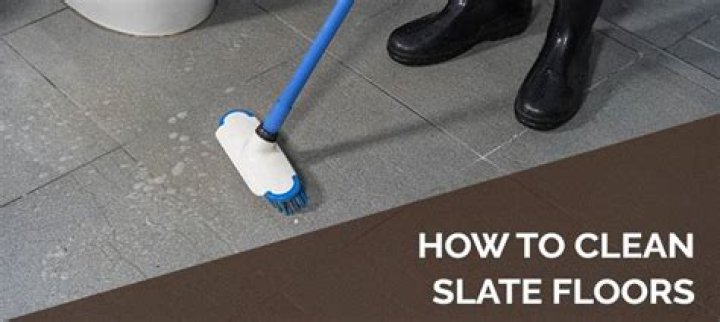 How to clean slate floors