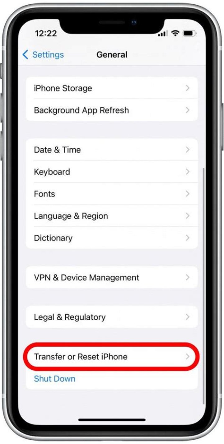 How to reset autocorrect on iphone