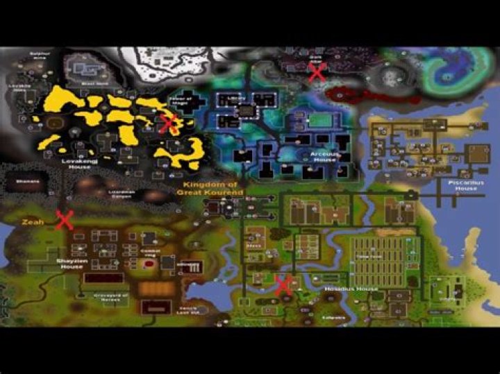 How to travel to great kourend