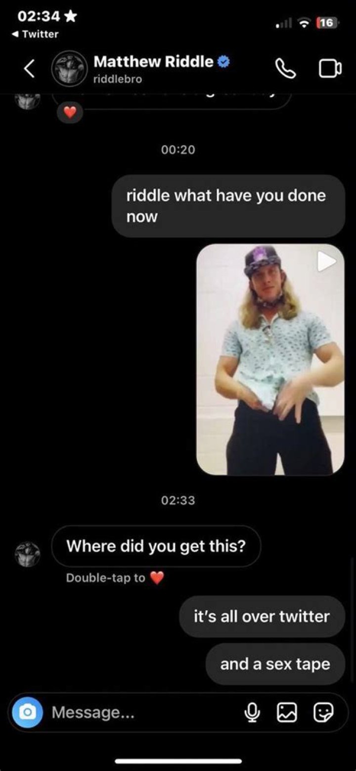 Matt Riddle Leaked Video Gone Viral On Twitter Scandal And Controversy Explained