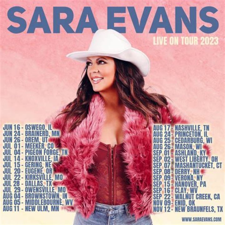 Sara Evans Biography, Songs, Tour, Age, Husband, Net Worth, Concerts and Greatest Hits