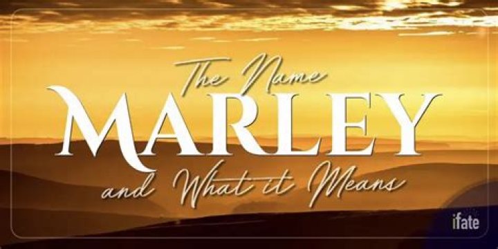 What does the name marley mean