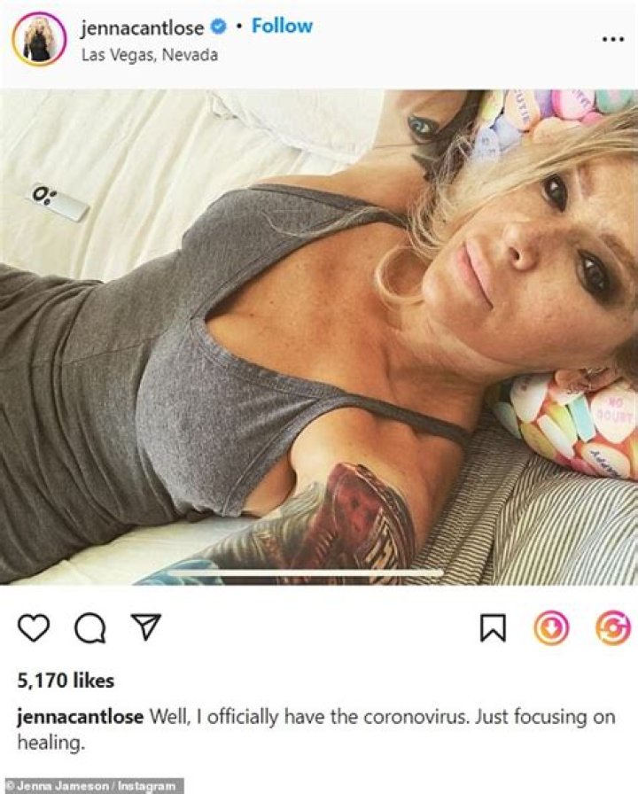 What Illness Does Jenna Jameson Have? Illness And Health Update