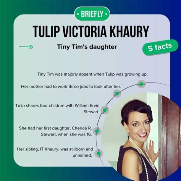 Who Is Tulip Victoria? Everything To Know About Tiny Tim’s daughter